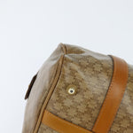 Celine Vintage Duffle Bag Macadam Coated Canvas Medium - image 9