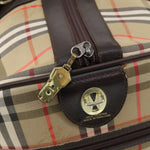 Burberry Vintage Duffle Bag Haymarket Canvas Large - image 7