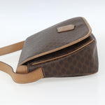 Celine Vintage Macadam Shoulder Bag Canvas and Leather - image 3