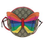 Gucci Kids GG Supreme Rainbow Butterfly shoulder bag GG canvas - image 19