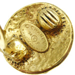 Chanel CC Button Clip-On Earrings Metal - image 3