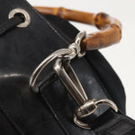 Gucci Vintage Bamboo Bucket Bag Nylon and Leather Small - image 13