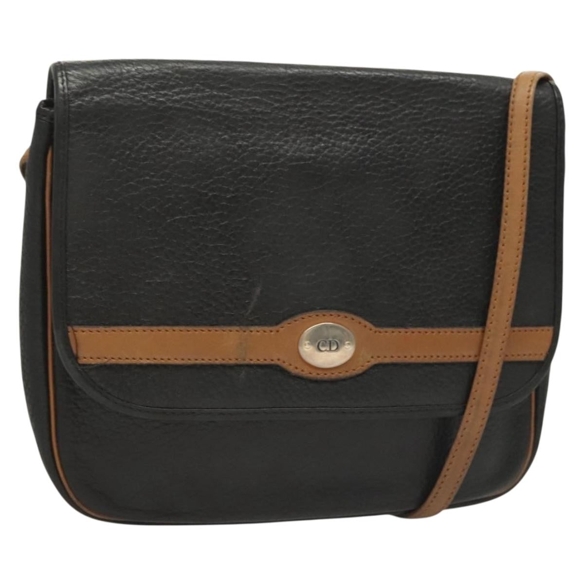 Christian Dior Vintage Trotter Crossbody Bag Leather - image 1