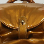 Gucci Vintage Bamboo Backpack Patent Mini - image 14