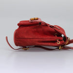 Gucci Gucci bamboo backpack daim mini - image 4