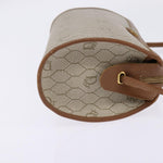 Christian Dior Vintage Honeycomb Shoulder Bag Canvas and Leather - image 4