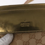 Gucci Vintage Double Belt Bag GG Coated Canvas with Leather - image 15