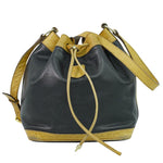 Celine Bucket sangle black and brown leather moyen - image 1