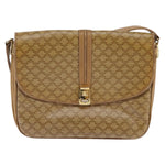 Celine Vintage Macadam Shoulder Bag Canvas and Leather - image 18