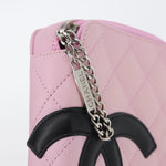 Chanel Cambon Zip Around Cosmetic Case Quilted Leather - image 12