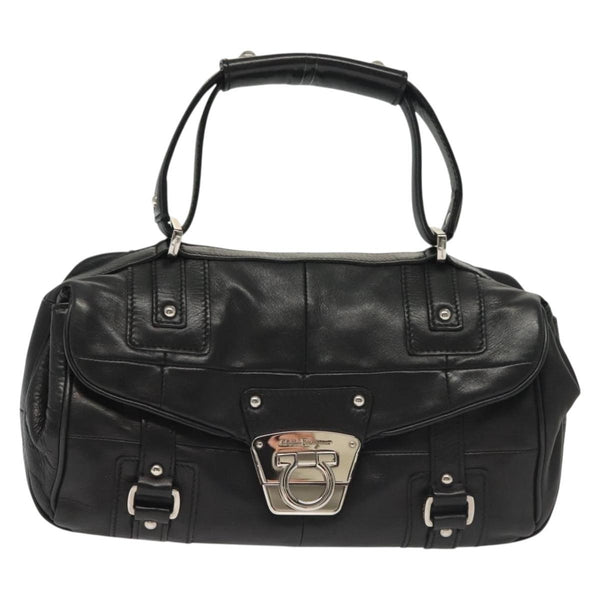 Salvatore Ferragamo Gancini handbag Leather - image 1