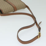 Celine Vintage Macadam Shoulder Bag Canvas and Leather - image 8