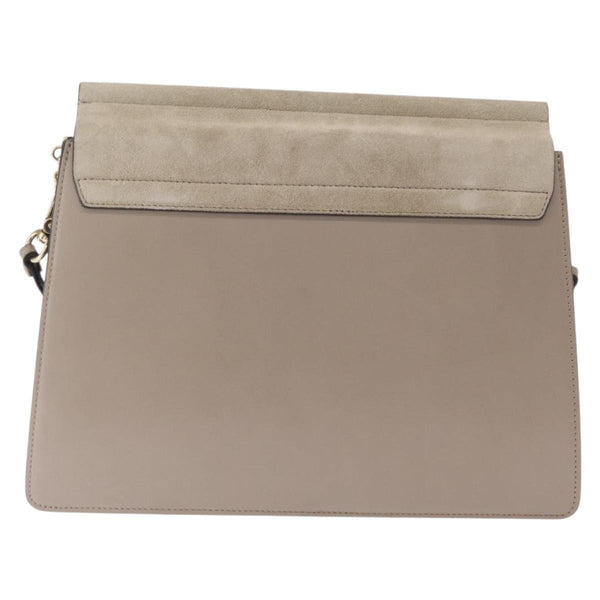 Chloe Faye Shoulder Bag Leather and Suede Medium