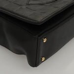 Chanel Chocolate Bar CC Shoulder Bag Quilted Leather Small - image 9