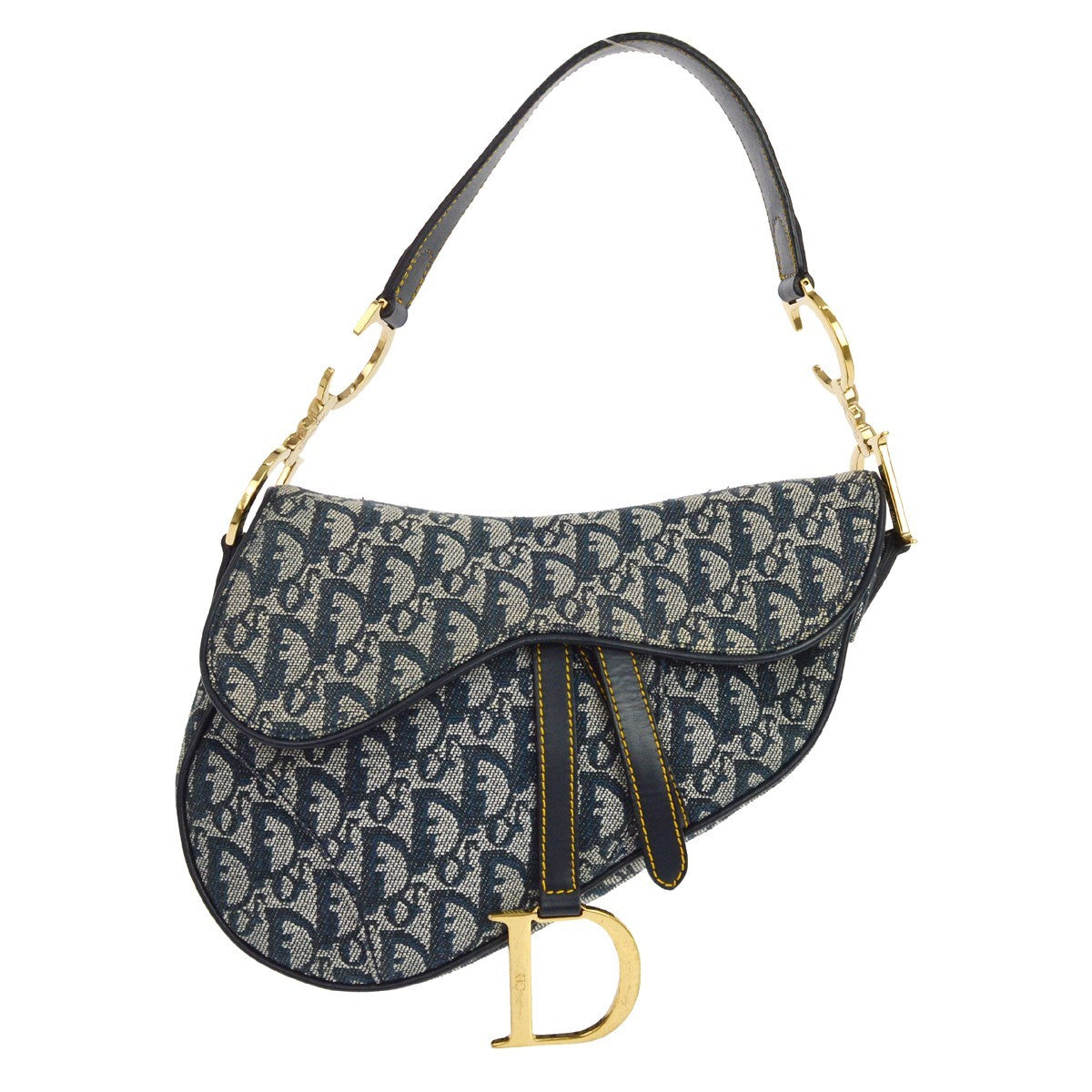 Christian Dior Saddle Handbag Oblique Canvas Medium - image 1