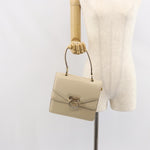 Celine Vintage Top Handle Bag Glazed Leather Small - image 13