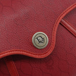 Christian Dior Vintage Honeycomb Flap Crossbody Bag Coated Canvas - image 12
