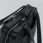Chanel Vintage CC Zip Around Bowler Bag Quilted Caviar Medium - image 15