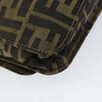 Fendi Flat Messenger Bag Zucca Canvas - image 11