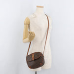 Celine Vintage Macadam Shoulder Bag Canvas Small - image 17