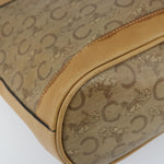 Celine C Sulky Shoulder bag Canvas and Leather - image 7