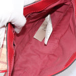 Burberry Maydown Crossbody Bag Haymarket Coated Canvas and Leather Small - image 5