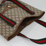 Gucci Vintage Web Strap Tote GG Coated Canvas Tall - image 15