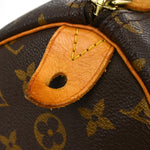 Louis Vuitton Speedy Handbag Monogram Canvas 35 - image 11