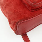 Gucci Gucci bamboo backpack daim mini - image 10