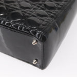 Christian Dior Lady Dior Bag Cannage Quilt Patent Medium - image 10