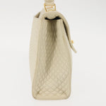 Bally Vintage Handbag Quilted Leather - image 4