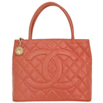 Chanel Medallion Tote Quilted Caviar - image 1