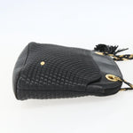Bally Vintage Chain Shoulder Bag Quilted Leather - image 4