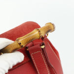 Gucci Gucci bamboo backpack daim mini - image 8