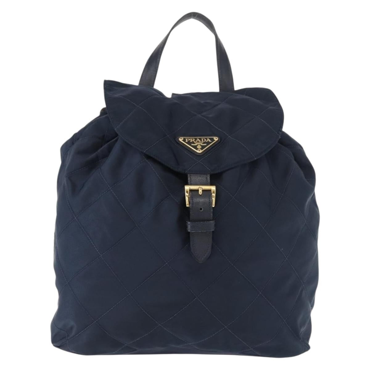 Prada Buckle Backpack Quilted Tessuto Medium - image 1