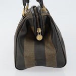 Fendi Vintage Pequin Boston Bag Coated Canvas Medium - image 4