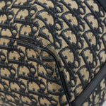 Christian Dior Vintage Trotter Boston Bag Diorissimo Canvas Large - image 14