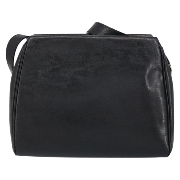 Celine Circle Logo Shoulder Bag Leather