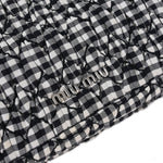 Miu Miu Crystal Clutch Matelasse Gingham Print Canvas Small - image 4