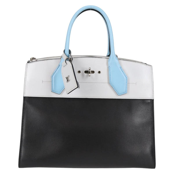 Louis Vuitton City Steamer Handbag Leather MM - image 1