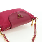 Prada Chain Crossbody Bag Tessuto and Saffiano Leather Small - image 19