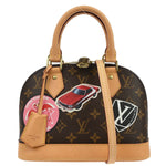 Louis Vuitton Alma Handbag Limited Edition World Tour Monogram Canvas BB - image 1
