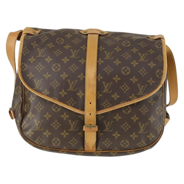 Louis Vuitton Saumur Handbag Monogram Canvas - image 1