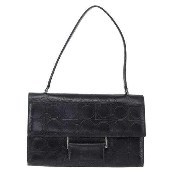 Salvatore Ferragamo Gancini handbag Leather - image 1