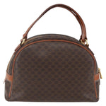Celine Vintage Macadam Handbag Canvas and Leather - image 2