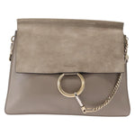 Chloe Faye Shoulder Bag Leather and Suede Medium - image 17