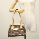 Salvatore Ferragamo Gancini Tote Vinyl - image 13