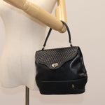 Bally Vintage Handbag Quilted Leather - image 15