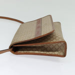 Celine Vintage Macadam Shoulder Bag Canvas and Leather - image 3