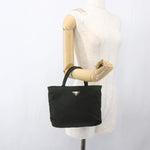 Prada Vintage Zip Handbag Tessuto - image 14